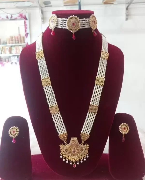 Rajasthani raani haar combo set