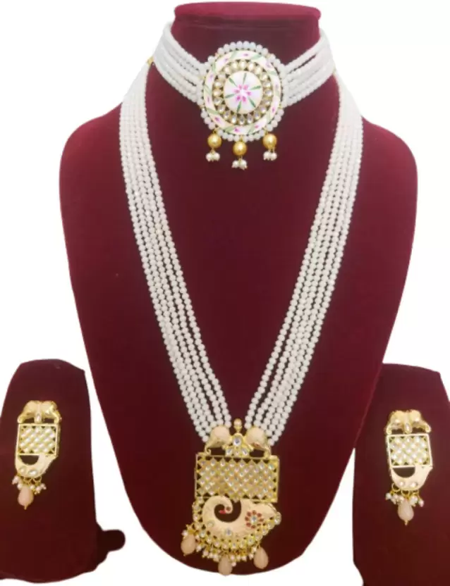 Artificial hot sale heavy jewellery