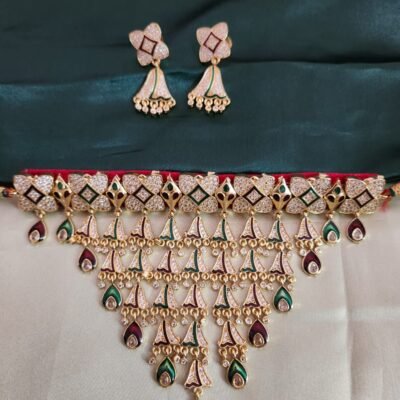 Rajasthani Dule Tone Jewellery Set