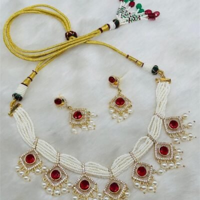 Jodhpuri American Diamond Haarset For Girls And Women